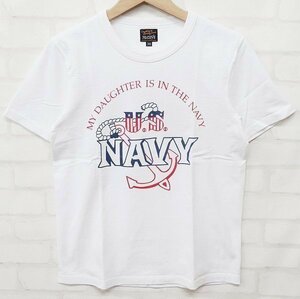 3T0804■クリックポスト対応商品■未使用品 リアルマッコイズ US NAVY 半袖Tシャツ