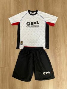 gol. フットサル　サッカー　プラクティスウェア　練習着　上下セット