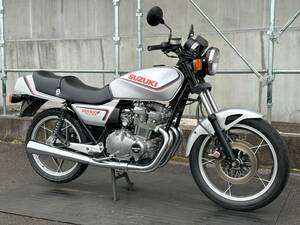 超極上GSX400F ゴキ!! 状態最高!! カタナ インパルス スズキ SUZUKI エンジン実働 動画あり 旧車絶版車 GSX400E GSX250E GSX400FS ザリ