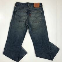 LEVI'S リーバイス 502 デニムパンツ　ジーパン　インディゴ　牛革パッチ　Gパン　W29 32-92a_画像4