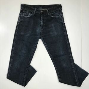 LEVI'S リーバイス 508 デニムパンツ　ジーパン　Gパン　ブラックデニム　ストレッチ　W30 32-93a