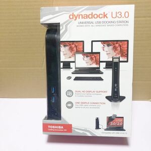 中古TOSHIBA dynadock U3.0 Universal USB 3.0 Docking Station PAAPR015(PA3927N-1PRP)通電済み SHD058