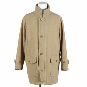 【BURBERRY】バーバリーロンドン　高級コート　ジャケット　羊毛70%　ベージュ