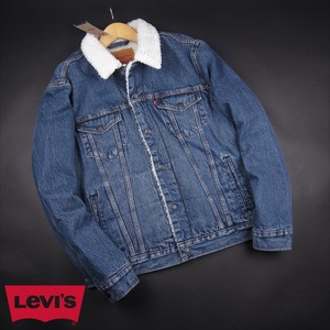 新品★Levi’s/リーバイス/TYPE Ⅲ シェルパ トラッカージャケット162/【M】【JP size L】