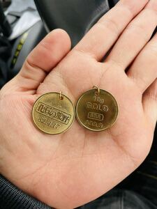 2個セット　10g GOLD 化石の荒野　メダル 記念品　レア　SBSコイン 