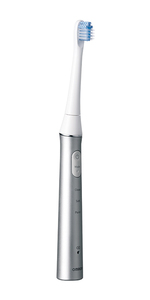 オムロン/OMRON メディクリーン 音波式電動歯ブラシ シルバー 充電式 HT-B322-SL