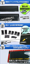 サイドバイザー トヨタ スペイド/ポルテ NCP141,NCP145,NSP140 2012年07月～ APSVC203 入数：1セット(3枚)_画像2