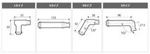 NGK パワーケーブル 汎用タイプ L1B(No.1189) スズキ GT250 250cc 1977年～ 2輪_画像2