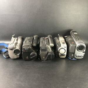 SONYソニー ビデオカメラ ハンディカム ５台まとめて　CCD-TR1 / CCD-TR75 / CCD-TR55 / DCR-TRV9 / CCD-TR90　動作不明　現状品