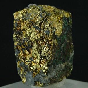 チャルコパイライト 原石 23g サイズ約32mm×18mm×15mm モロッコ産 cha287 黄銅鉱 天然石 鉱物 パワーストーン