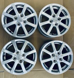 アルミホイール .スバル14インチアルミホイール．純正SUBARU ALLOY WHEELS