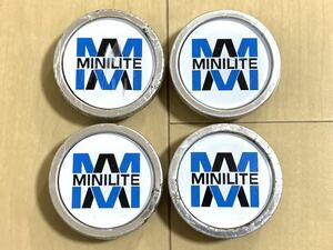 ダイハツ純正 オプション MINILITE MINI LITE ミニライト ミラジーノ センターキャップ 4個 中古 MADE IN JAPAN