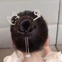 子ども用 ヘアゴム 可愛い 挟むだけ ヘアピン ヘアアクセサリー ヘアクリップ_画像7