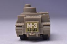 【コンバット チョロＱ】73★M-3 LEE U.S.TANK★NO.C-09★ブラウン★連合軍★1980年代物★TAKARA★タカラ★_画像4