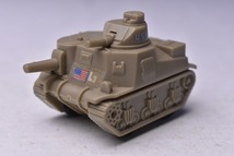 【コンバット チョロＱ】73★M-3 LEE U.S.TANK★NO.C-09★ブラウン★連合軍★1980年代物★TAKARA★タカラ★_画像1