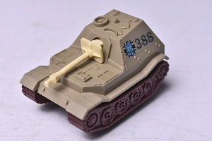 【コンバット チョロＱ】90★ELEFANT GERMAN TANK★NO.C-24★サンドｘブラウン★ドイツ軍★当時物★TAKARA★タカラ★