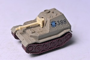 【コンバット チョロＱ】102★ELEFANT GERMAN TANK★NO.C-24★サンドブラウンｘブラウン★ドイツ軍★1980年代物★TAKARA★タカラ★