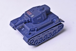 【コンバット チョロＱ】121★PANZER-Ⅳ GERMAN TANK★NO.C-16★ダークブルー★ドイツ軍★1980年代物★TAKARA★タカラ★