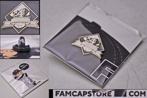 FAM ★ ピンバッジ ★ 4th anniversary ★ キャップ用 ピンバッジ ★ ドイツの人気ブランド ★ FAMCAPSTORE ★ ピンズ ★ 中古品（未開封）