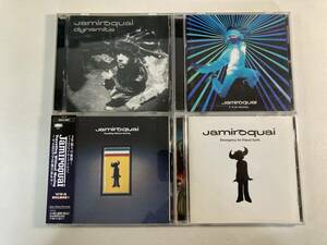 W8299 ジャミロクワイ 4枚セット｜Jamiroquai Dynamite A Funk Odyssey Travelling Without Moving Emergency on Planet Earth
