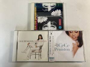 W8315 シー・シー・ペニストン 3枚セット｜Finally I'm Movin' On The Best Of CeCe Peniston