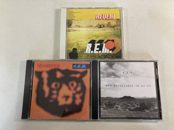 8317 R.E.M. 3枚セット|Monster New Adventures In Hi-Fi Reveal