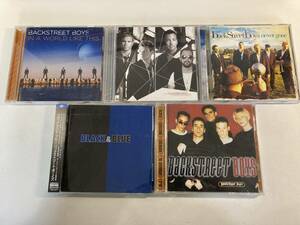 W8337 バックストリート・ボーイズ 5枚セット｜Backstreet Boys Black & Blue Never Gone Unbreakable In a World Like This