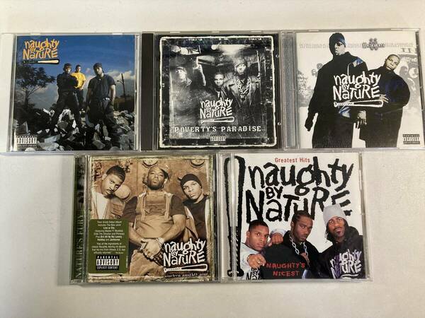 W8350 ノーティ・バイ・ネイチャー 5枚セット｜Naughty by Nature Poverty's Paradise IIcons Greatest Hits Nature's Finest