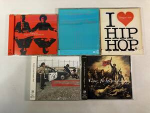 W8354 Dragon Ash CD 5枚セット｜ドラゴン・アッシュ Buzz Songs Viva La Revolution Grateful Days I LOVE HIP HOP