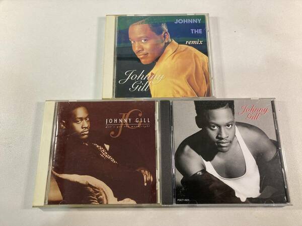 W8367 ジョニー・ギル 国内盤 3枚セット｜Johnny Gill Let's Get the Mood Right Johnny The Remix レッツ・ゲット・ザ・ムード・ライト