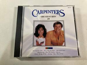 【1】M8465◆Carpenters／Greatest Hits 20◆カーペンターズ／グレイテスト・ヒッツ 20◆輸入盤◆