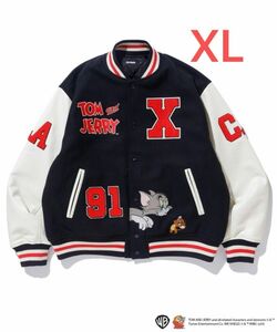 XLARGExTOM AND JERRY VARSITY JACKET