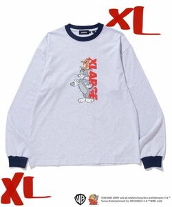 XLARGE x Tom and Jerry Ringer L/S Tee