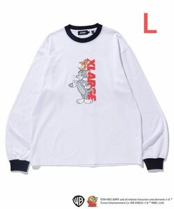 XLARGExTOM AND JERRY RINGER L/S TEE