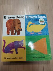 エリックカール　 絵本 洋書　Brown Bear　知育　英語