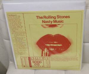 ## RARE LIVE 2LPs ## ROLLING STONES / NASTY MUSIC ## WORLDS RECORDS SODD 012 デッドストック