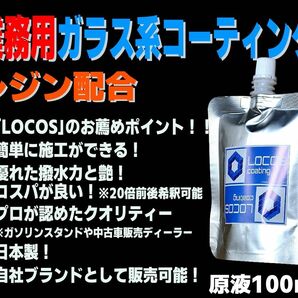 送料無料 業務用 ガラス系コーティング ガラスコーティング コーティング剤 ガラス系 全色対応 原液100ml(20倍希釈可能)