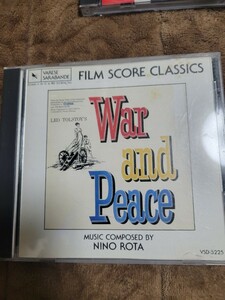 「戦争と平和」ニーノ・ロータ　オリジナル・サウンド・トラック CD