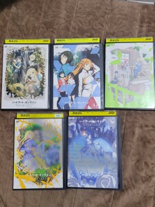DVD ソードアート・オンライン アリシゼーション DVD5本セット　レンタル落