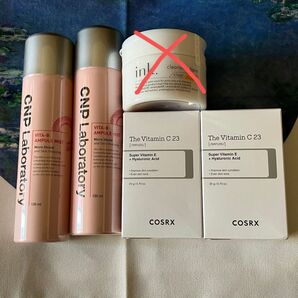COSRX ビタミンC23セラム 美容液 ／ CNP ビタBアンプルミスト 化粧水 毛穴対策