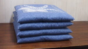  secondhand goods * zabuton memorial service *. necessary *. front *51×58*4 pieces set sale ①*402S4-J13944