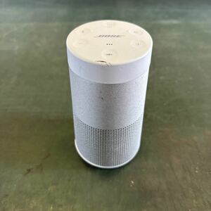 BOSE　ボーズ　【SoundLink Revolve】　中古品　音出し確認済　サウンドリンク　リボルブ　Bluetooth　スピーカー　シルバー　