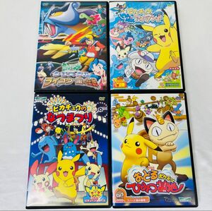 ポケモン ピカチュウ DVD 4本セット　ライコウ　なつまつり　など