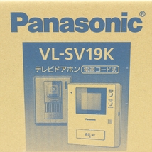 ▼ Panasonic パナソニック VL-SV19K テレビドアホン 未使用品_画像2