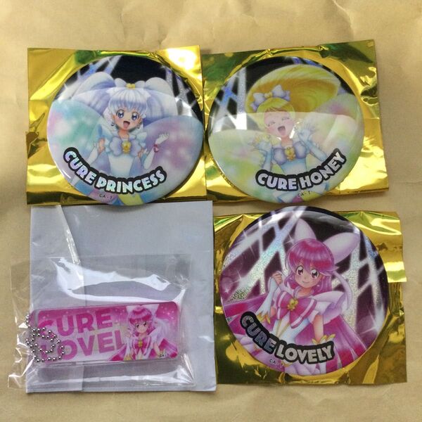 缶バッチ プリキュアライブ ハピネスチャージプリキュア
