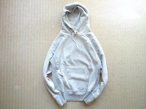 即決 70s 復刻 緑タグ Lサイズ Champion REVERSE WEAVE プルオーバー パーカー グレー 店舗限定品 HARAJUKU LIMITED