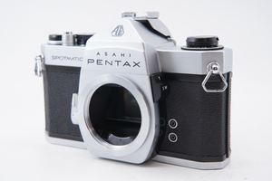 腐食無し 露出計 OK 【 良品 】 ペンタックス PENTAX SP SPOTMATIC シルバー　 フィルムカメラ　ＭＦ #201