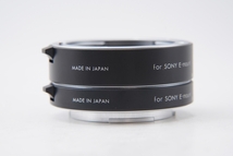 【 良品 】 ソニー Kenko 接写リング DG EXTENSION TUBE 16mm 10mm Eマウント SONY　 ＡＦ　レンズ #210_画像6