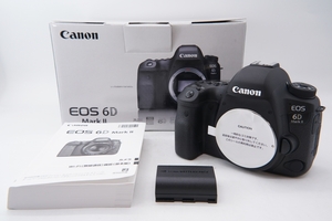 シャッター回数 121回 【 良品 】 キャノン CANON EOS 6D Mark ii 　 デジタル　一眼 #213