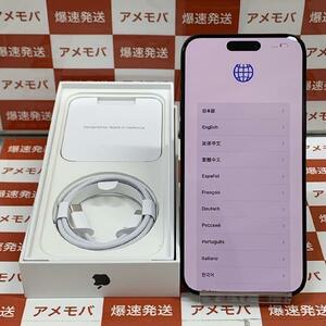 iPhone15 Pro Max 256GB Apple版SIMフリー バッテリー100% 新品同様[239370]